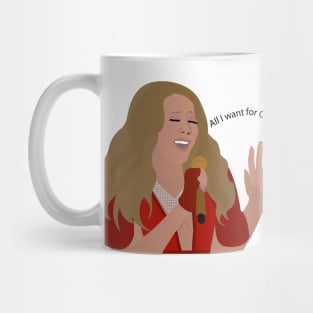 MC Christmas Live Mic Feed Mug